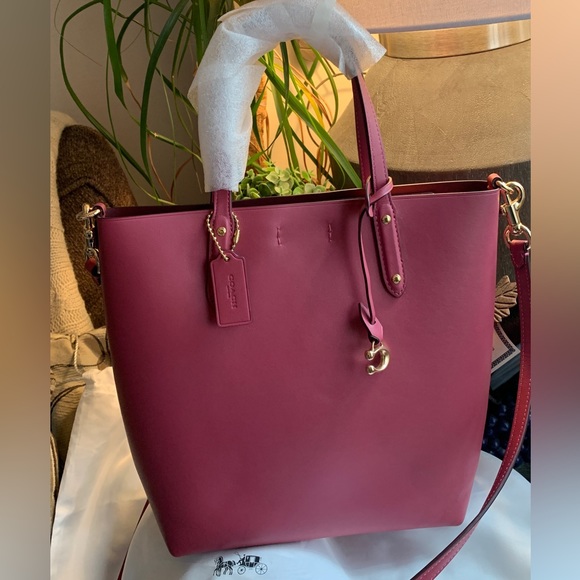 Authentic COACH 1941 refined calf leather double face magn closure Crosb/satchel - Picture 14 of 14